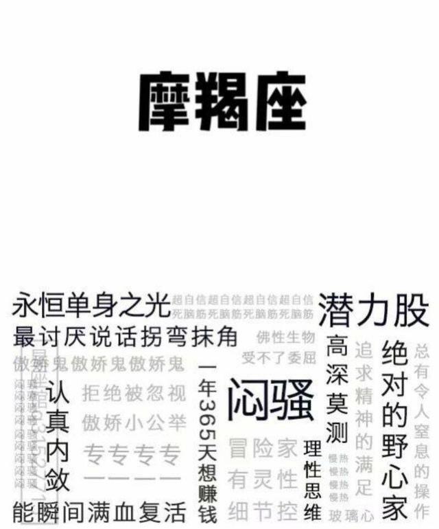 十二星座性格关键词大盘点，看了就知道是哪个星座