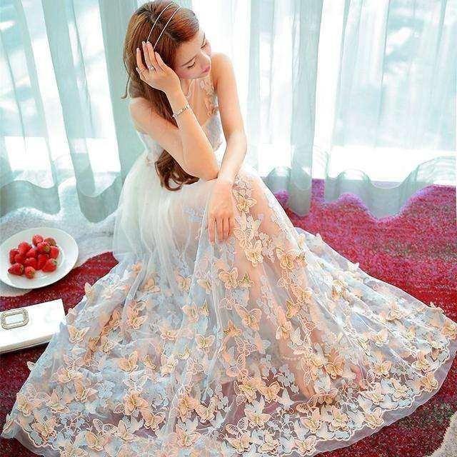 为十二星座高级定制的仙女裙，狮子座的美翻了