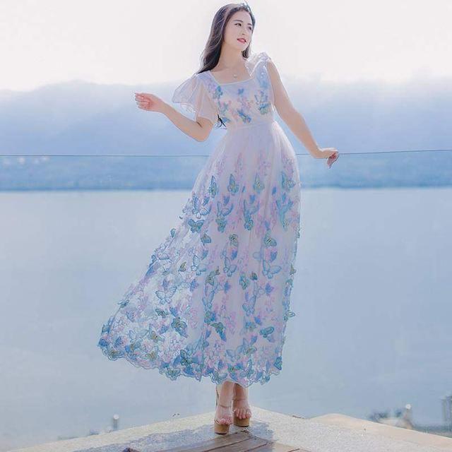 为十二星座高级定制的仙女裙，狮子座的美翻了