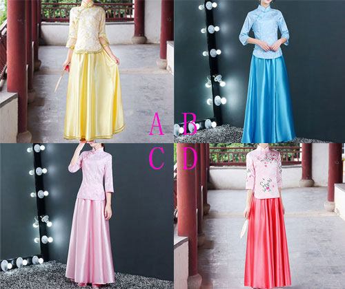 心理测试:选一套民国服饰,测你会不会有个恶婆婆?