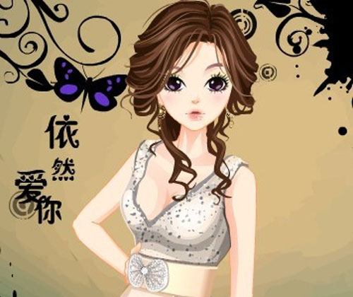 心理测试:选一个卡通美女,测你是呆呆是傻傻还是萌?