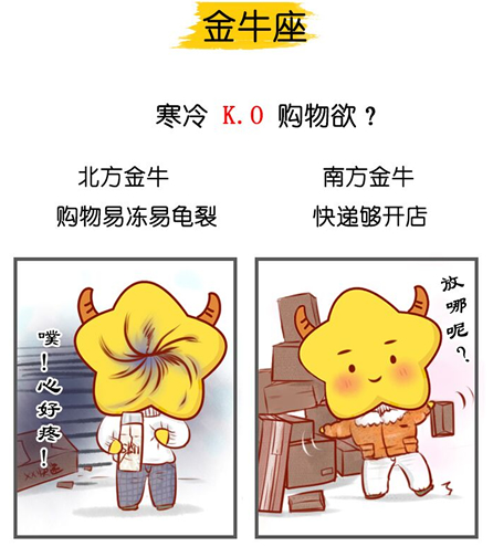 星座也分地域性 冬季南北方12星座对比