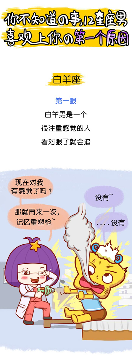 你不知道的事 12星座男喜欢上你的第一个原因