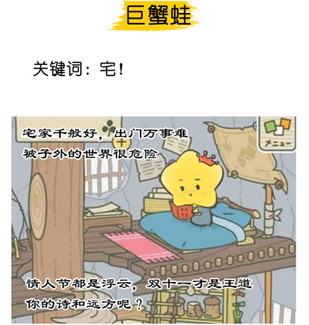 旅行青蛙火了 看看你的呱儿子是什么星座