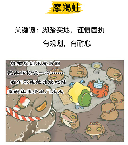 旅行青蛙火了 看看你的呱儿子是什么星座