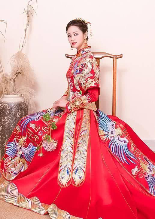 十二星座最高贵的中式婚服,水瓶座很霸气,狮子座的超美!