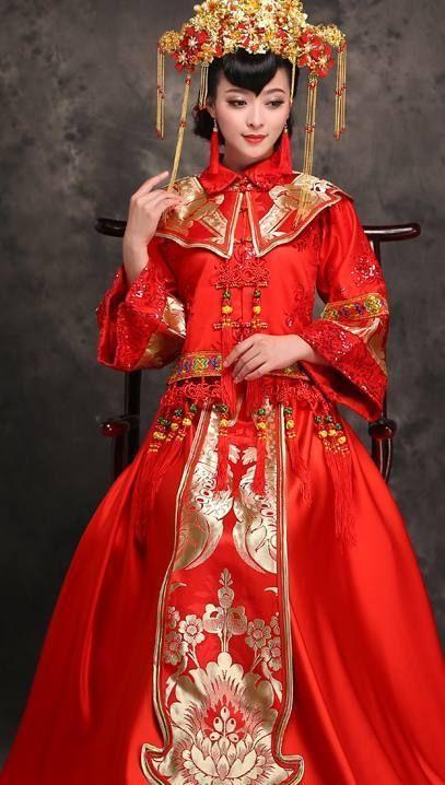 十二星座最高贵的中式婚服,水瓶座很霸气,狮子座的超美!