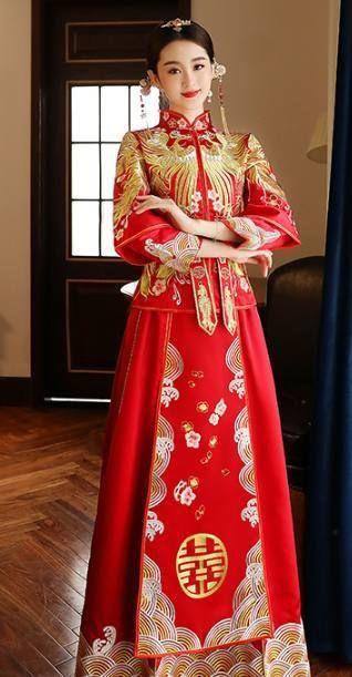 十二星座最高贵的中式婚服,水瓶座很霸气,狮子座的超美!