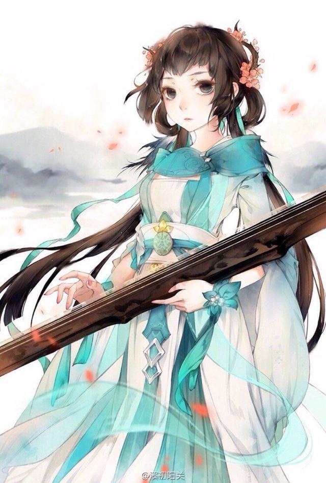 十二星座的最美古风画像,我是水瓶座,娉婷之姿,倾城倾国!
