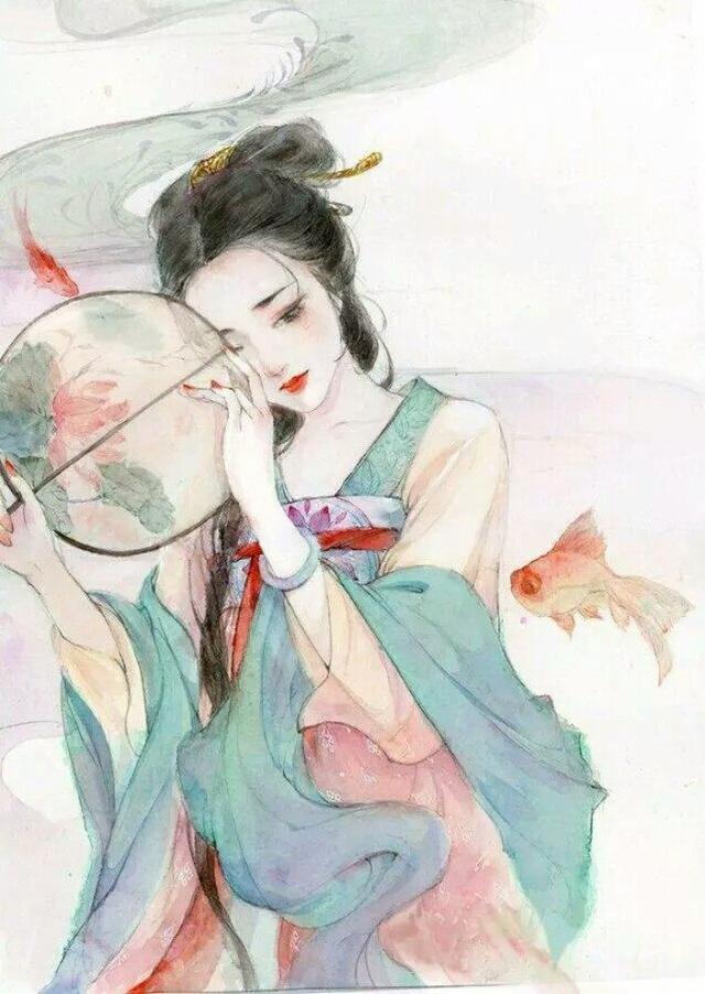 十二星座的最美古风画像,我是水瓶座,娉婷之姿,倾城倾国!