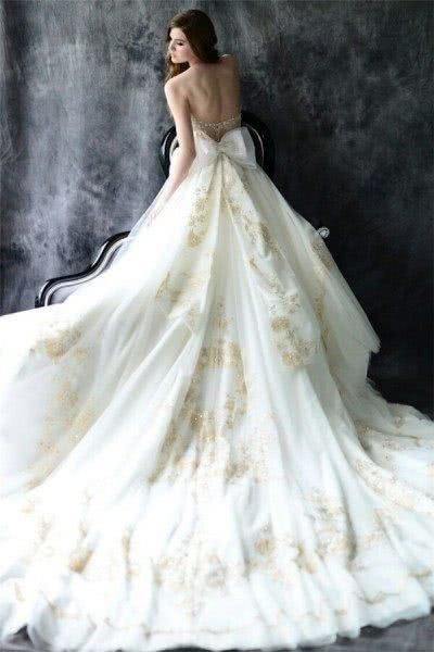 12星座超美露背婚纱,无法抵挡的诱惑