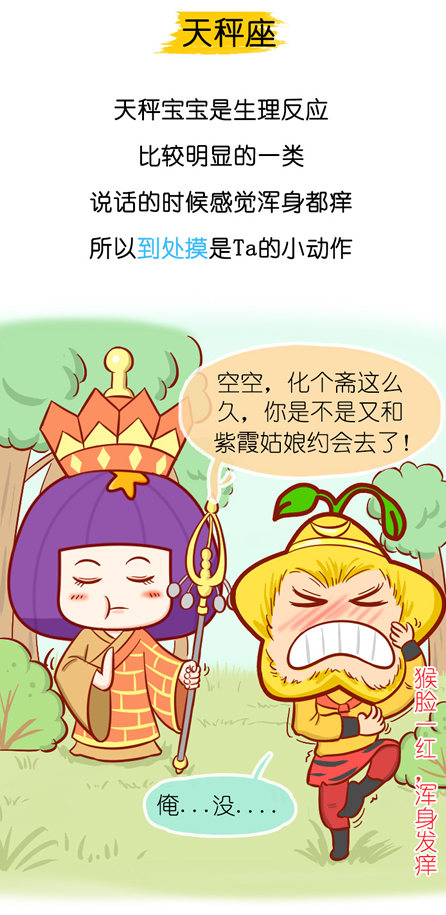 12星座撒谎时的小动作